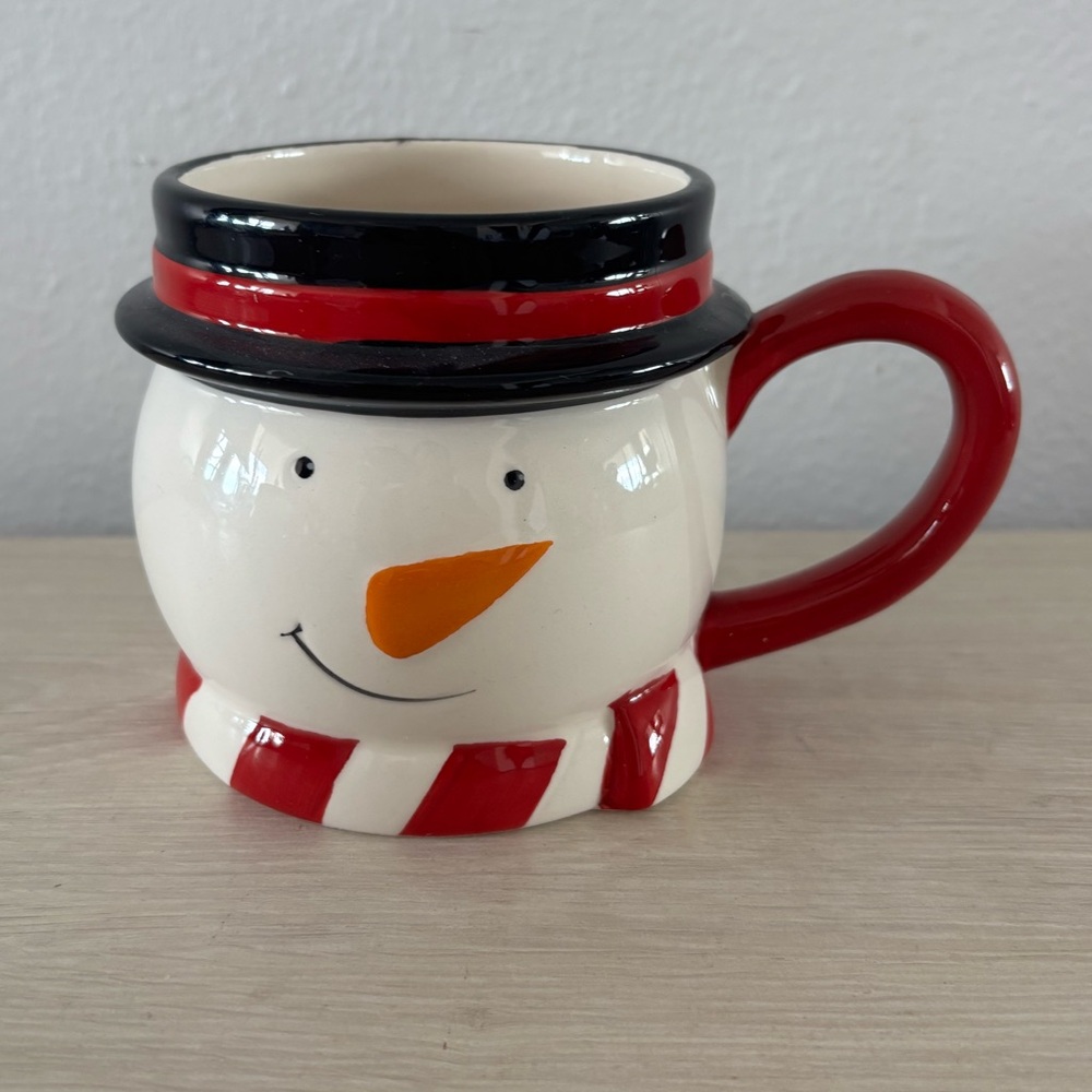 Celebrate It Snowman Mug Christmas Holiday